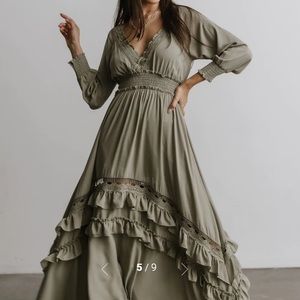 Baltic Born Olive Maxi Dress